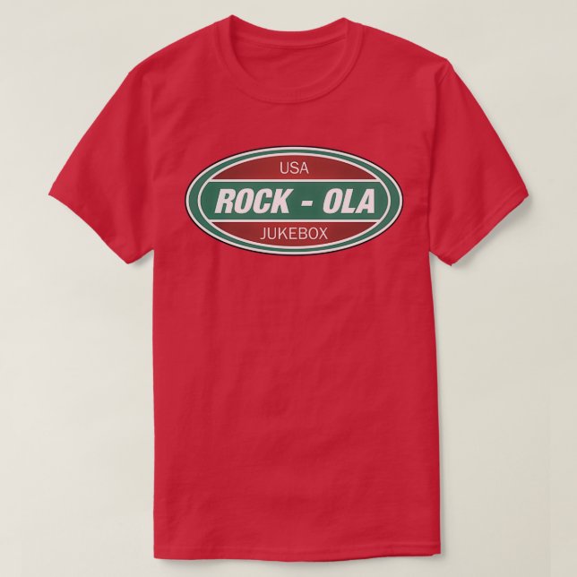 Vintage Sten Ola Jukebox T Shirt (Design framsida)