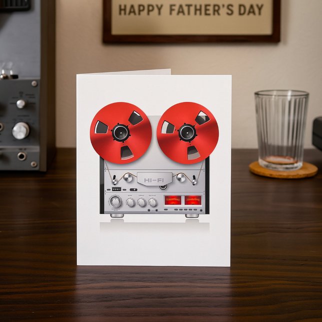 Vintage Stereo-hälsningskort Kort (Skapare uppladdad)
