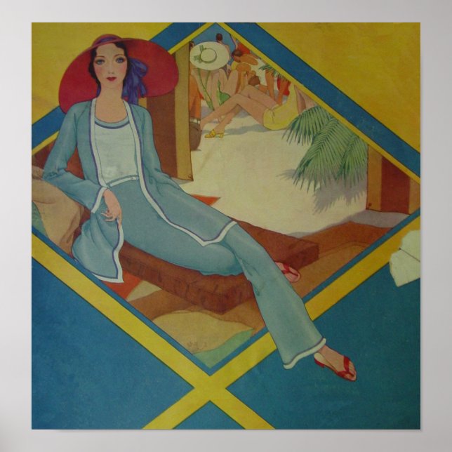 Vintage Stil 1931 Poster (Framsidan)