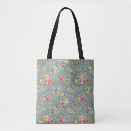 Vintage Stil Alice i Wonderland Tygkasse