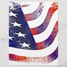 Vintage Stil Amerikanska Flagga