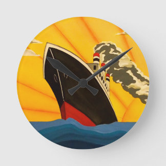 vintage stil art deco frakt väggklocka