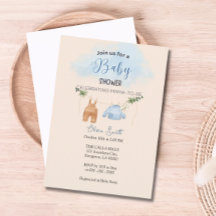 Vintage Stil Baby Shower