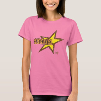 Vintage Stil Barack Obama Star T Shirt