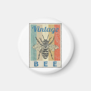 Vintage Stil Bee Queen Biodling Bebiodling Magnet