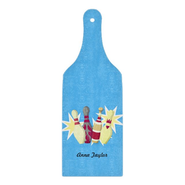 Vintage-stil Bowling (Framsidan)