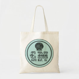 Vintage Stil Cape May NJ Beach Märkre Tote Bag Tygkasse