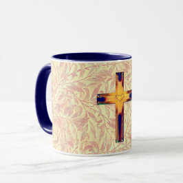 Vintage Stil Colorful Faith Kor Mugg