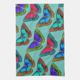 Vintage Stil Colorful Monarch Butterfly Kitchen Kökshandduk
