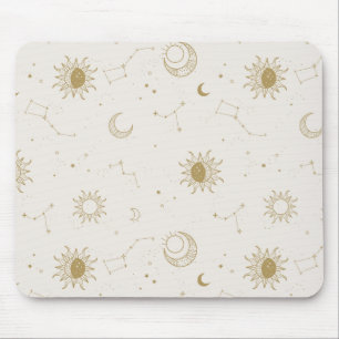 Vintage Stil Constellation Mönster Musmatta