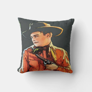 Vintage Stil Cowboy Kudde
