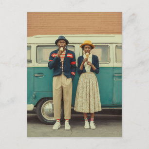 Vintage Stil Cream Moment Vykort
