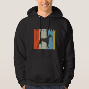 Vintage Stil Doberman Hoodie
