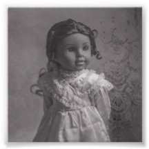 Vintage-Stil Doll Porträtt-Tiana