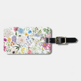 Vintage Stil färgstark Blommigt Bagagebricka