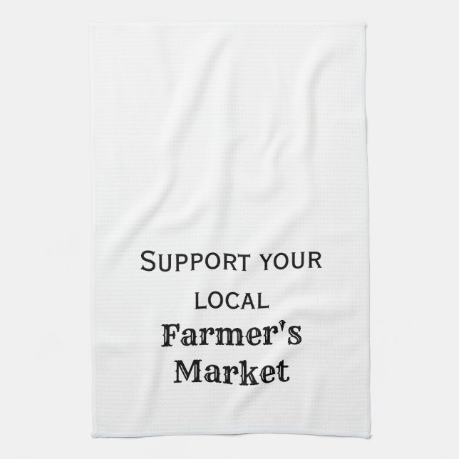 Vintage Stil Farmers marknadsköksdukar Kökshandduk (Vertikal)