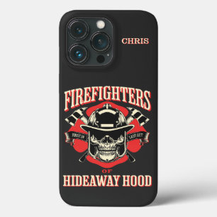 Vintage Stil Firefighters of Hideaway Huva