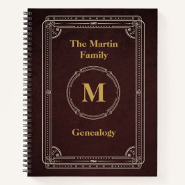Vintage Stil Genealogy Ancestry Journal