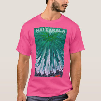 Vintage-Stil Haleakala Travel Poster T Shirt