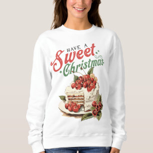 Vintage Stil har en sötad julkaka T Shirt