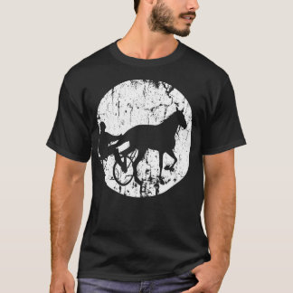 Vintage Stil Harness Tävla T Shirt