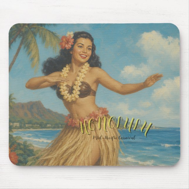 Vintage stil Hawaii Resa Musmatta (Framsidan)