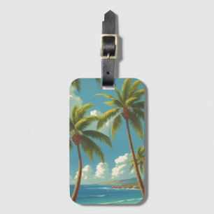 Vintage Stil Hawaii Travel Aloha från Hawaii Bagagebricka