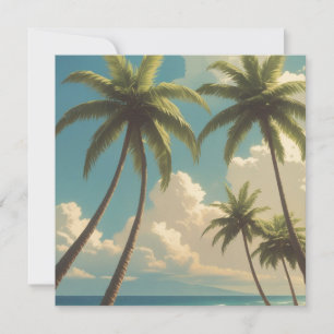 Vintage Stil Hawaii Travel Aloha från Hawaii Julkort