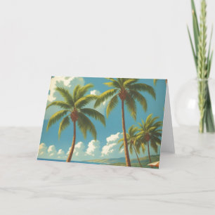 Vintage Stil Hawaii Travel Aloha från Hawaii Kort