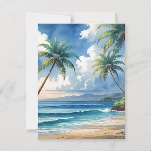 Vintage Stil Hawaii Travel Aloha från Hawaii Vykort