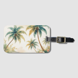 Vintage Stil Hawaiian Travel Honolulu Bagagebricka