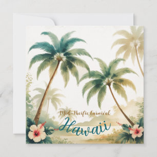 Vintage Stil Hawaiian Travel Honolulu Julkort