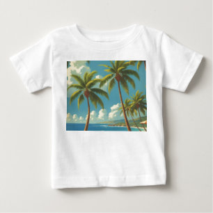 Vintage stil hawaiianskt resor Aloha från Hawaii T Shirt
