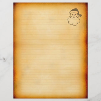 Vintage Stil Helgdag Letterhead