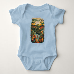 Vintage stil Jamaica resillustration T Shirt