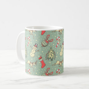Vintage Stil jul Kaffemugg