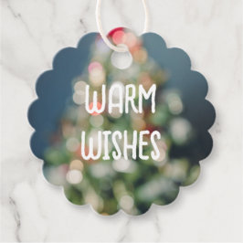 Vintage-stil Julgran Gåvor Etiketter