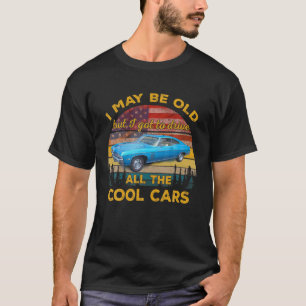Vintage Stil kan vara gammal, men jag Har att kör T Shirt
