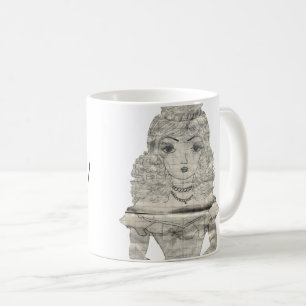 Vintage-Stil Kopp - "Inner Princess"