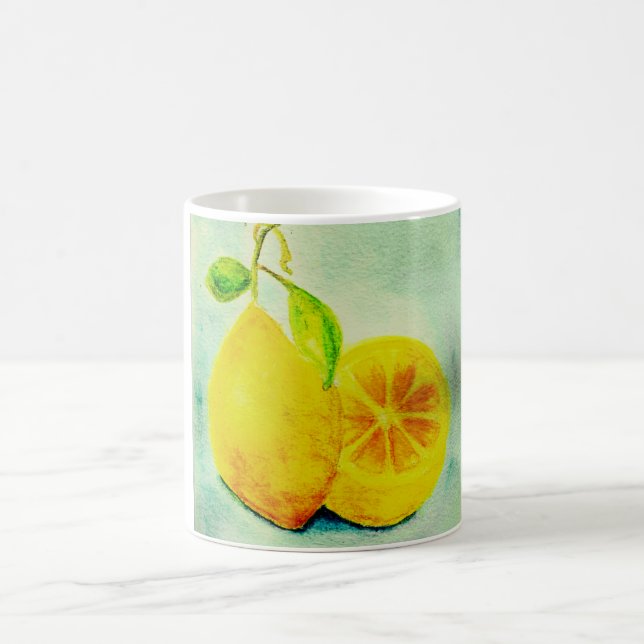 Vintage Stil Lemons Kaffemugg (Center)