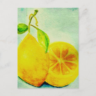 Vintage Stil Lemons Vykort