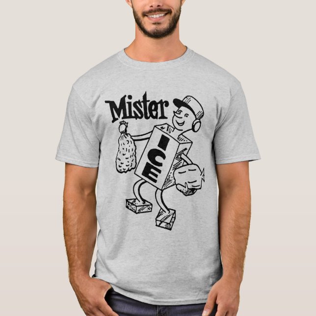 Vintage-Stil Mister Ice T-Shirt (Framsida)