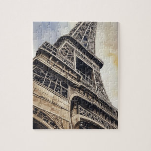 Vintage Stil närhet Eiffel Torn Parisresor Pussel