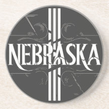 Vintage Stil Nebraskas textdesign
