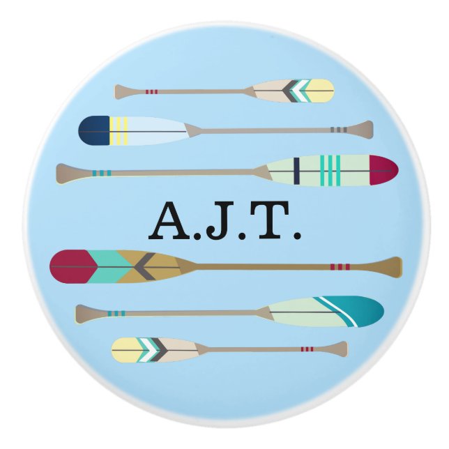 Vintage-stil Oars Knopp (Framsidan)