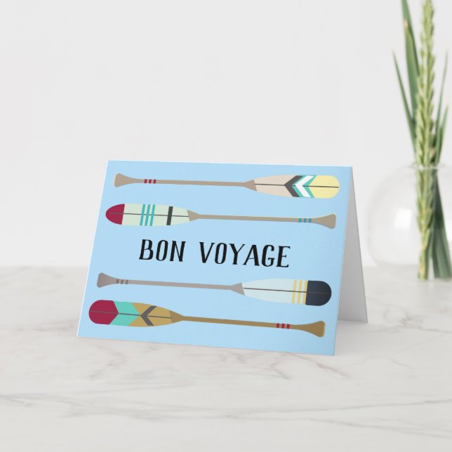 Vintage-stil Oars Kort (Framsida)