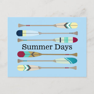 Vintage-stil Oars Vykort