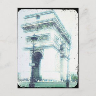 Vintage Stil Paris-postkort, Arc de Triomphe Vykort