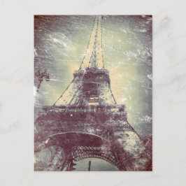 Vintage Stil Paris-postkort, Eiffel Torn Vykort