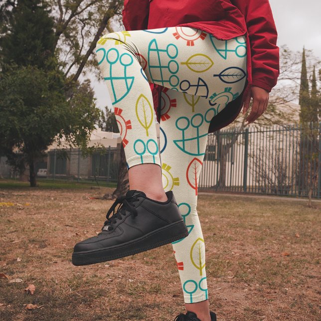 vintage stil pastel leggings (Skapare uppladdad)